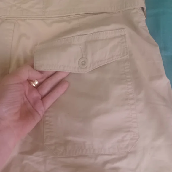 RALPH LAUREN SPORT ADJUSTABLE COTTON TAN SHORTS SIZE 8 - Picture 11 of 16